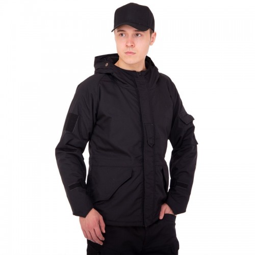 Куртка тактична Tactical L, чорний, код: ZK-21_LBK