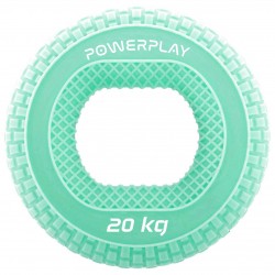 Еспандер кистьовий силіконовий PowerPlay Hand Grip Medium 20 кг, зелений, код: PP_4333_Green_20kg