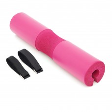 Накладка (бампер) на гриф Cornix Barbell Pad 440х95 мм, рожевий, код: XR-0212