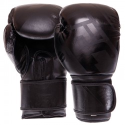 Рукавички боксерські Rush UCF 10 унцій, чорний, код: BO-0574_10BK