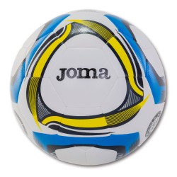 М"яч футбольний Joma Hibrid Ultra-Light №4, біло-синьо-жовтий, код: 8424309028923