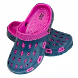 Крокси дитячі Aqua Speed Silvi розмір 25, синій-рожевий, код: 5908217669162