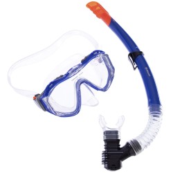 Набір для плавання маска з трубкою Zelart, код: M309-SN132-SIL