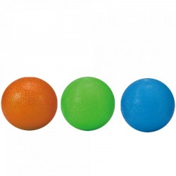 Набір м"ячиків-еспандерів LiveUp Grip Ball 3шт, різнокольоровий, код: 6951376109368