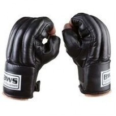 Рукавички шингарти BWS L, шкіра, чорний, код: BWS-0159LY-WS