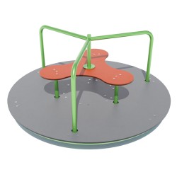 Карусель Miros “Карлсон” 1500х1500х720 мм, код: DIO331 HDPE