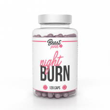 Жироспалювач BeastPink Night Burn 120 капсул, код: 8586022211553