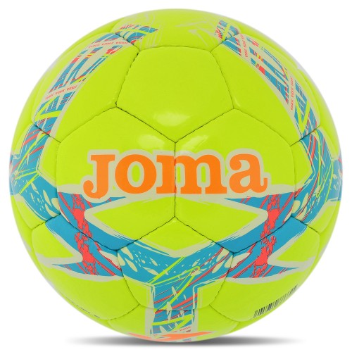 М"яч футбольний Joma Dali III №5 TPU, жовтий-блакитний, код: 401412-920-T5