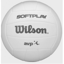 М"яч волейбольний Wilson AVP Soft Play VB №5, білий, код: 097512741217