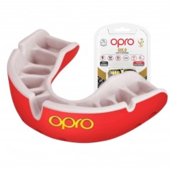 Капа Opro Gold доросла (вік 11+) Red/Pearl, код: Gold_Red/Pearl