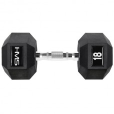 Гантель HMS Hex Pro 1х18 кг, код: 5907695518115-IN