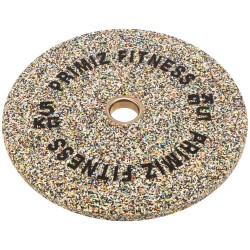 Бамперні диски із структурної гуми Record Bumper Plates 51мм, 5кг, сірий, код: TA-4787-5