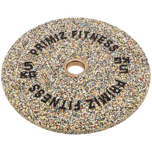 Бамперні диски із структурної гуми Record Bumper Plates 51мм, 5кг, сірий, код: TA-4787-5