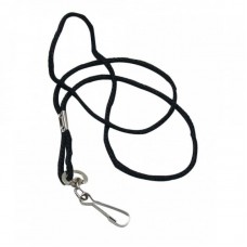 Шнурок для свистка Select Lanyard 48 см, чорний, код: 5703543201587
