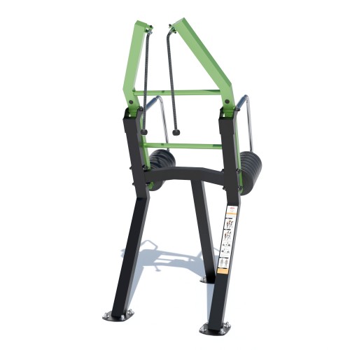 Вуличний тренажер Brustyle "Вертикальна тяга на трицепс стоячи", код: SG615