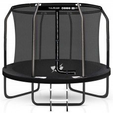 Батут Thunder Inside Elite з внутрішньою сіткою 14 футів 427 см, чорний, код: Inside-Elite-14FT-BLACK-IN