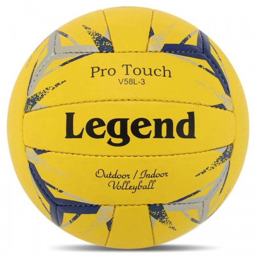 М"яч волейбольний Legend №5, жовтий-синій, код: LG9490_YBL