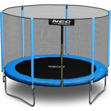 Батут Neo-Sport NS-06Z181 з зовнішньою сіткою 6 футів 183 см, блакитний, код: M-7661484-IN