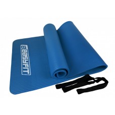Килимок для фітнесу та йоги EasyFit NBR 10 мм синій, код: EF-1919-Bl