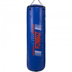 Мішок боксерський циліндр Zhegtu з кільцем і ланцюгом 1200х290 мм, синій, код: BO-2336-120_BL-S52 Мішок боксерський циліндр Zhegtu з кільцем і ланцюгом 1200х290 мм, синій, код: BO-2336-120_BL-S52