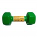 Гантель вінілова SNS 1х4 кг, зелений, код: 12351-SNS