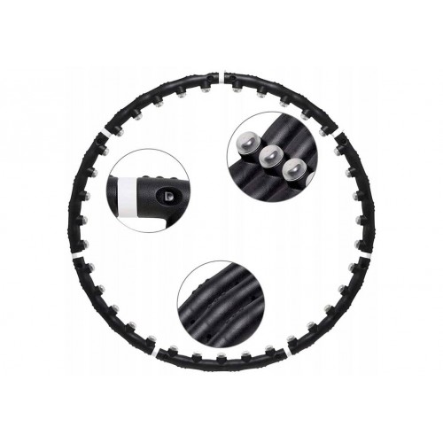 Хула хуп масажний EasyFit Loadstone обруч для талії, код: EF-0252-EF