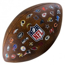 М"яч для американського футболу Wilson NFL JR Throwback FB 32 Team Logo, код: 887768261979 М"яч для американського футболу Wilson NFL JR Throwback FB 32 Team Logo, код: 887768261979