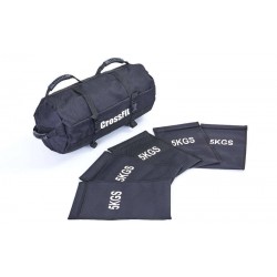 Сумка для кроссфіта Sandbag Zelart 50LB (0,5-23 кг) чорний, код: FI-6232-2-S52