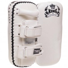 Пади для тайського боксу Тай-педи Top King Super 2шт, білий, код: TKKPS-SV-L_W