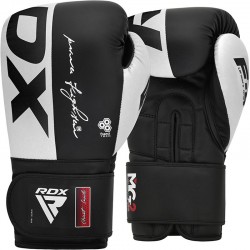 Боксерські рукавички RDX F4 White 16 унцій. код: 402994_16-RX