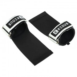Накладки для підтягування та тяги Ezous Hand Grip Strong Friction 2 шт, чорний-білий, код: D-12 Накладки для підтягування та тяги Ezous Hand Grip Strong Friction 2 шт, чорний-білий, код: D-12