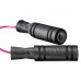 Скакалка з підшипниками 4Fizjo Basic 280 см, чорний-рожевий, код: P-5907739313140