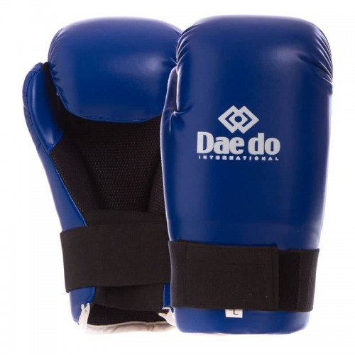 Накладки (рукавиці) для тхеквондо Daedo PU розмір M, синій, код: VL-5823_MBL Накладки (рукавиці) для тхеквондо Daedo PU розмір M, синій, код: VL-5823_MBL