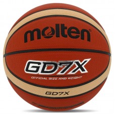 М'яч баскетбольний Molten №7, помаранчевий, код: BGD7X-S52