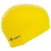 Шапочка для плавання MadWave Solid Soft, жовтий, код: M056502_Y