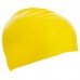 Шапочка для плавання MadWave Solid Soft, жовтий, код: M056502_Y