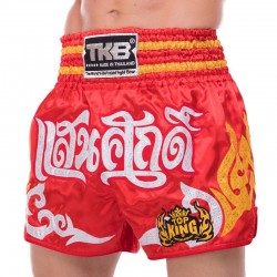 Шорти для тайського боксу та кікбоксингу Top King XS, червоний, код: TKTBS-056_XSR