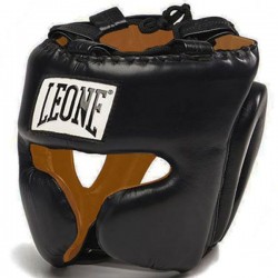 Боксерський шолом Leone Perfomance Black L, код: RX-500023_L