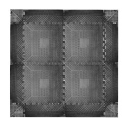 Захисний килимок Insportline Rubber puzzle 1,2 cm, код: 2384-IN