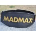Пояс для важкої атлетики MadMax MFB-999 Restless & Wild Black M, код: MFB-999_M