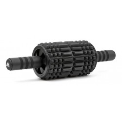 Ролик для фітнесу Adidas Foam Ab Roller 440x128x128 мм, чорний, код: 885652018678