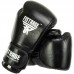 Боксерські рукавиці шкіряні Fistrage 10 унцій, чорний, код: VL-5561_10BK