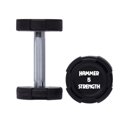 Гантель Hammer StrГантель Hammer Strength FF5TPU 1х5 кг, код: 523462-AX