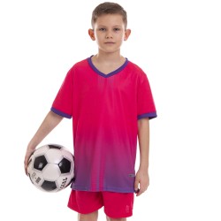 Форма футбольна дитяча PlayGame розмір 3XS, ріст 120, малиновий-фіолетовий, код: D8826B_3XSMV
