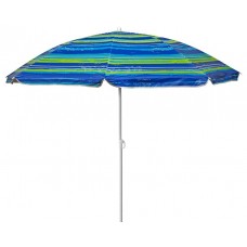 Зонт пляжний з нахилом Time Eco 1,8 м смугастий, код: 4820211100896STRIPE-TE