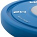 Бамперний диск гумовий LiveUp ø50.5мм, 20кг, синій, код: LP8335-20