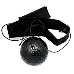 Еспандер бойовий м"яч полегшений м"яч SNS WS3353, чорний, код: 14061-SNS