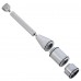 Булава сталева для кросфіту розсувна Adjustable Macebell Mdbuddy 1шт, 12кг, хром, код: FI-2513-S52