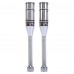 Булава сталева для кросфіту розсувна Adjustable Macebell Mdbuddy 1шт, 12кг, хром, код: FI-2513-S52