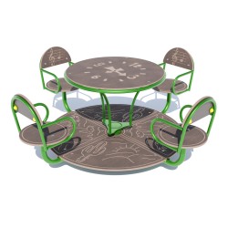 Дитяча карусель Miros “Класік” 1800х1800х750 мм, код: DIO308 Дитяча карусель Miros “Класік” 1800х1800х750 мм, код: DIO308